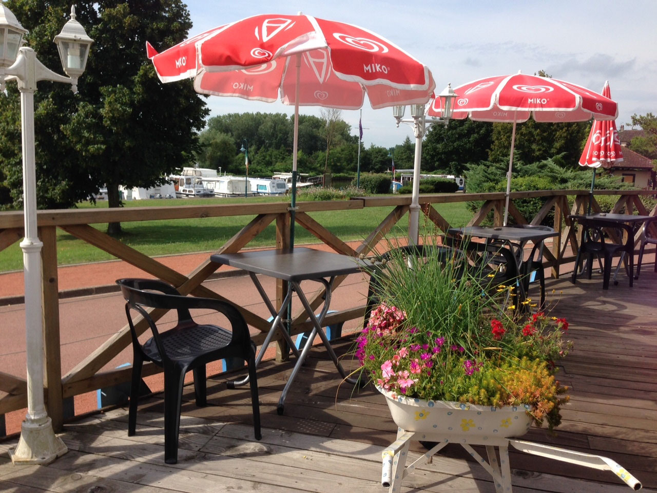 Terrasse de la saladerie